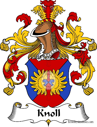 Coat of arms of family Knoll - ref:31097