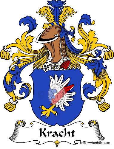 Coat of arms of family Kracht - ref:31121