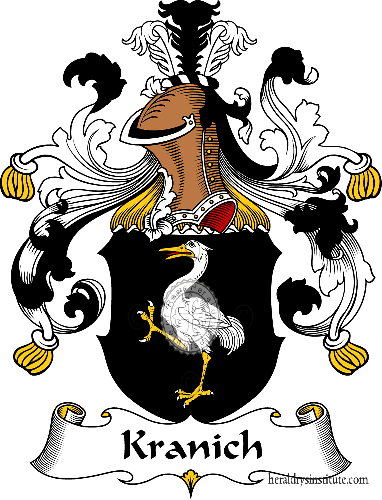 Wappen der Familie Kranich - ref:31129