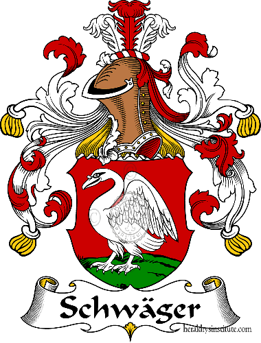 Schwager family heraldry genealogy Coat of arms Schwager