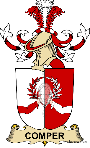 Coat of arms of family Comper - ref:32249