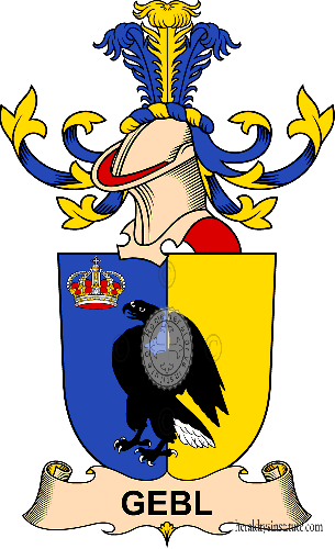 Escudo de la familia Gebl - ref:32361