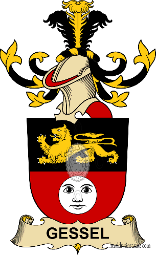 Coat of arms of family Gessel - ref:32369
