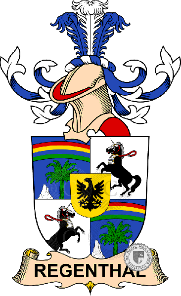 Wappen der Familie Regenthal - ref:32708