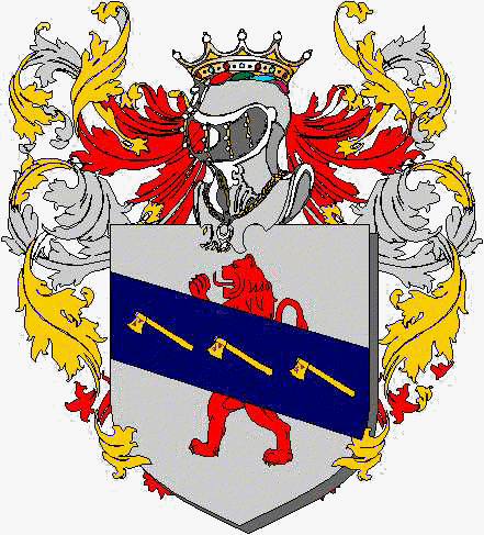 Coat of arms of family Curtone