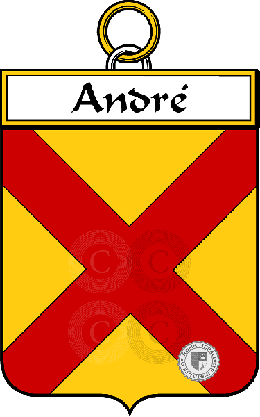 Wappen der Familie André - ref:33907
