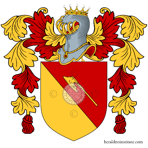 Coat of arms of family Bacciardi