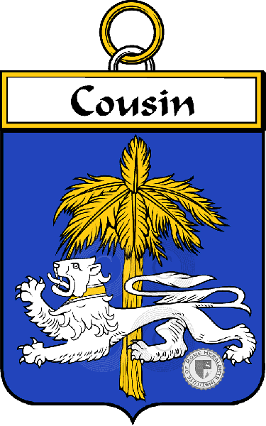 Escudo de la familia Cousin - ref:34357