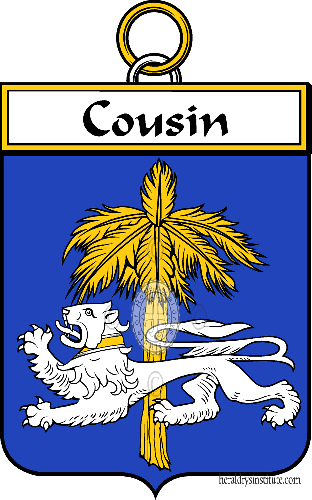 Wappen der Familie Cousin - ref:34357