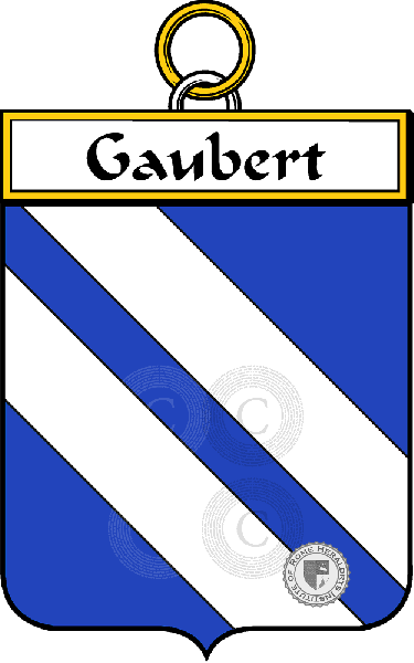 Coat of arms of family Gaubert - ref:34437