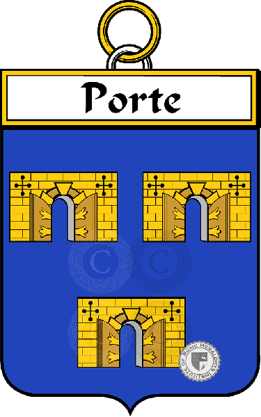 Escudo de la familia Porte