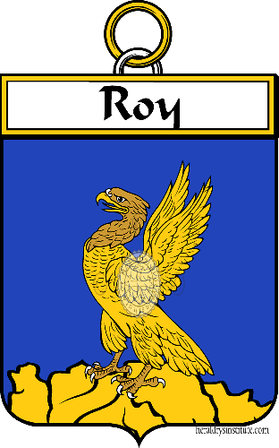 Coat of arms of family Roy - ref:34943