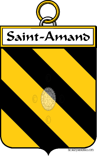 Escudo de la familia Saint-Amand - ref:34949