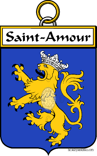 Brasão da família Saint-Amour - ref:34950