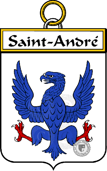 Brasão da família Saint-André - ref:34951