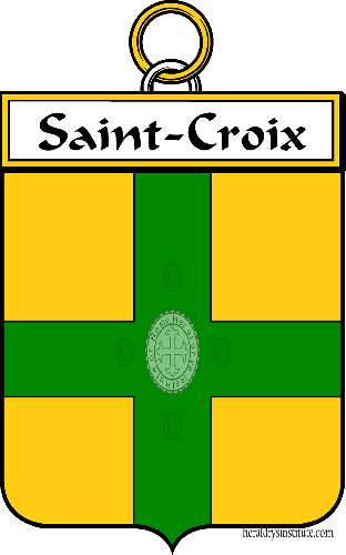 Escudo de la familia Saint-Croix - ref:34957