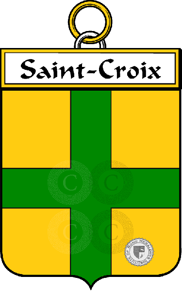 Wappen der Familie Saint-Croix - ref:34957