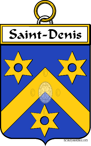 Stemma della famiglia Saint-Denis - ref:34958