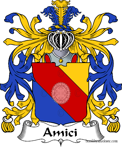 Wappen der Familie AMICI ref: 35178