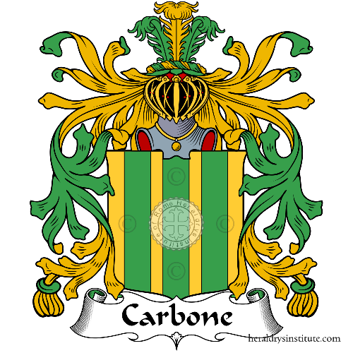 Coat of arms of family CARBONE ref: 35258