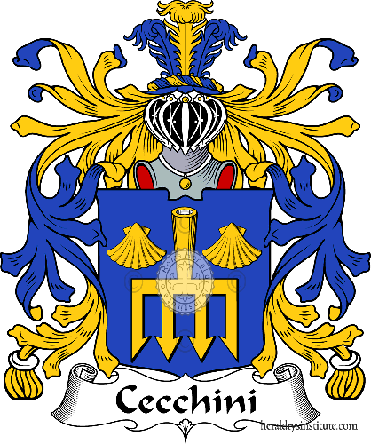 Escudo de la familia Cecchini   ref: 35269