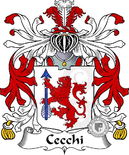 Escudo de la familia Cecchi   ref: 35270