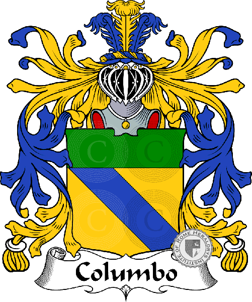 Escudo de la familia COLUMBO ref: 35277
