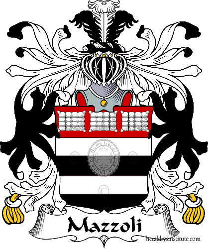 Escudo de la familia Mazzoli   ref: 35550