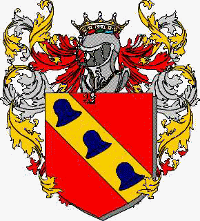 Coat of arms of family Leccacorvi