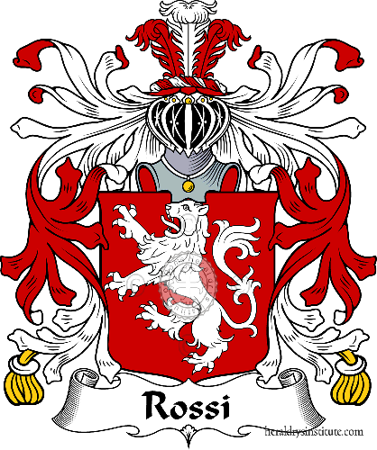 Escudo de la familia Rossi - ref:35828