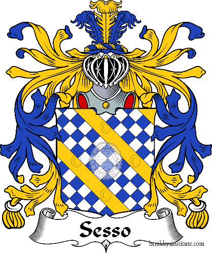 Escudo de la familia Sesso - ref:35889