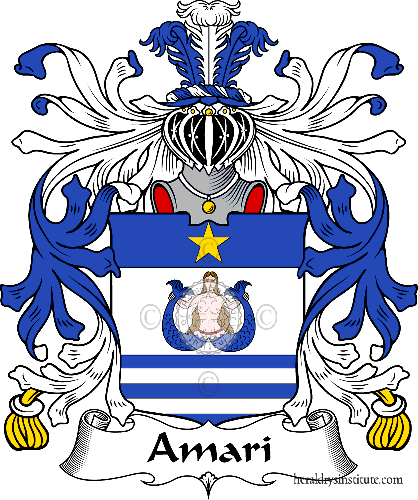 Coat of arms of family AMARI ref: 36075