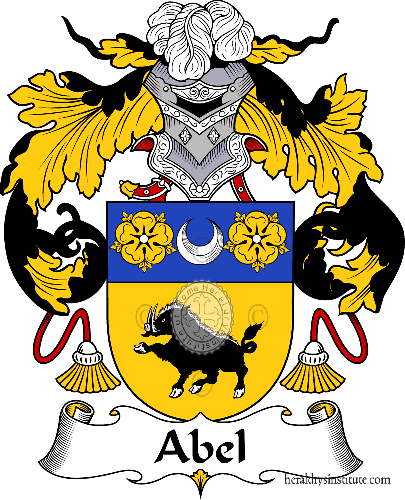 Coat of arms of family Abel - ref:36105