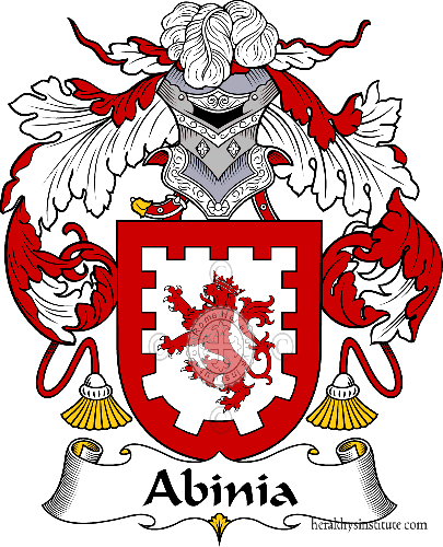 Escudo de la familia Abinia - ref:36110