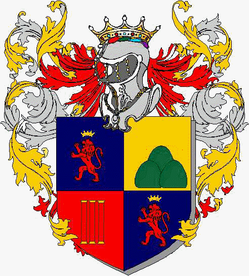 Coat of arms of family Eccheli