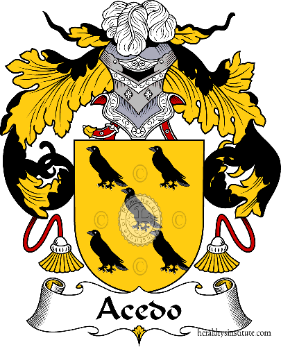 Escudo de la familia Acedo - ref:36124