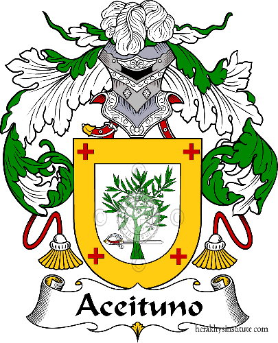 Escudo de la familia Aceituno - ref:36126