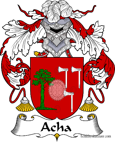 Escudo de la familia Acha I - ref:36129