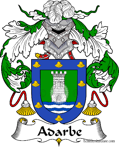 Wappen der Familie Adarbe - ref:36138