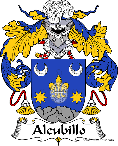 Coat of arms of family Alcubillo - ref:36201