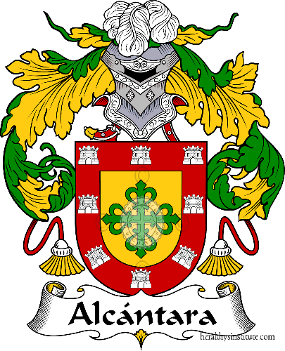 Wappen der Familie Alcántara - ref:36202