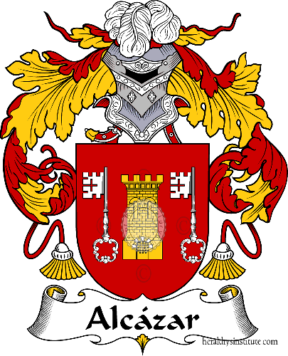 Brasão da família Alcázar - ref:36203