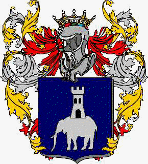 Coat of arms of family Elefanti