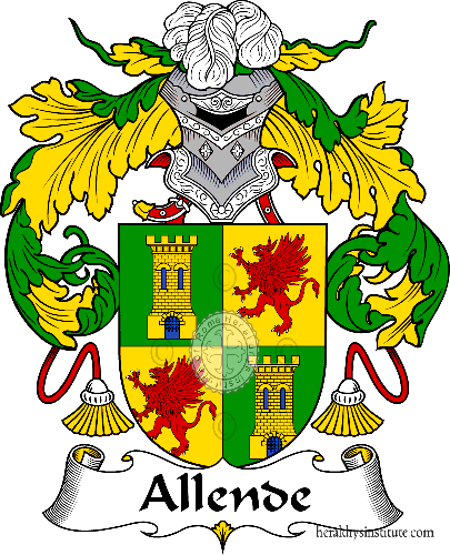 Wappen der Familie Allende - ref:36217