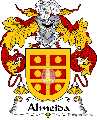 Coat of arms of family Almeida - ref:36220