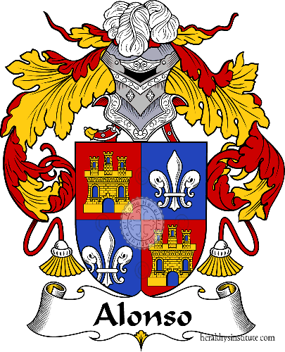 Coat of arms of family Alonso II - ref:36223