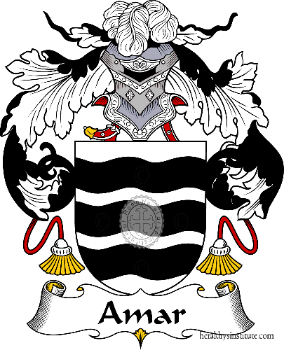 Wappen der Familie Amar - ref:36236