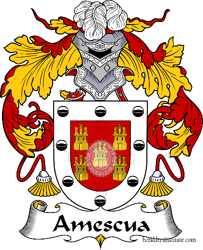 Escudo de la familia Amescua - ref:36240