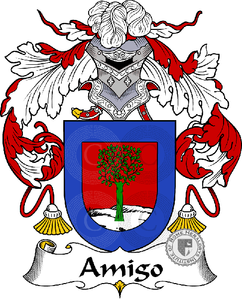 Wappen der Familie AMIGO ref: 36242