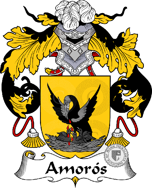 Escudo de la familia Amorós - ref:36245